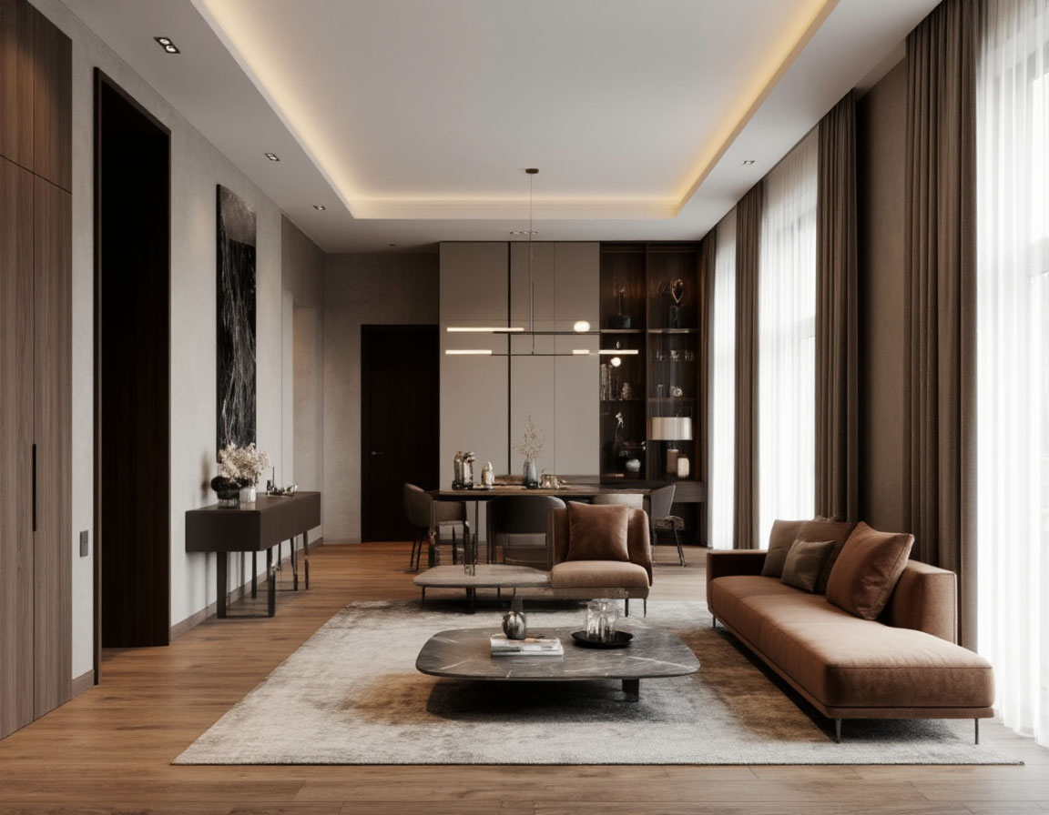 Фото шикарного лофта под ключ