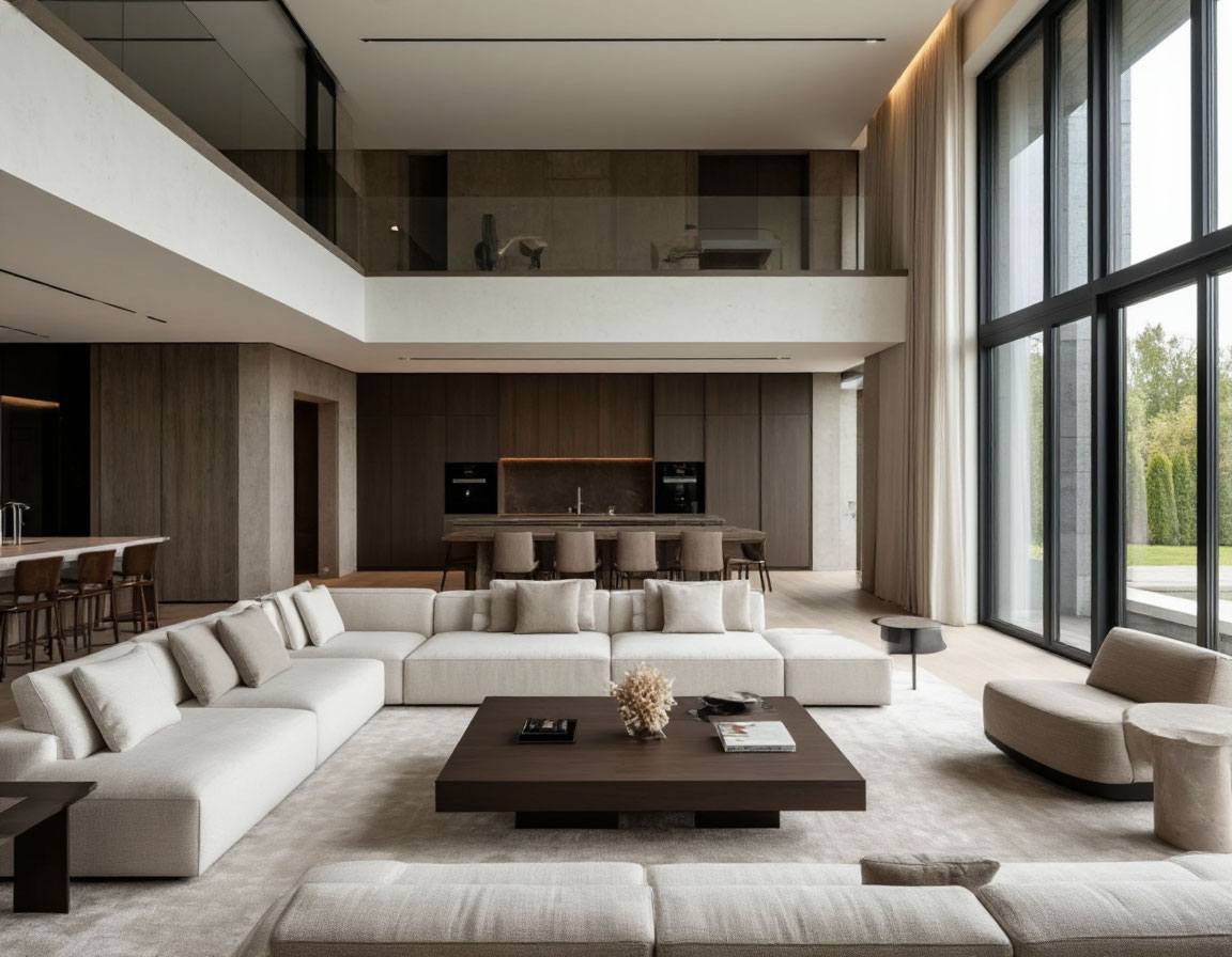 Фото премиальной  отделки VIP резиденции на Рублёвке