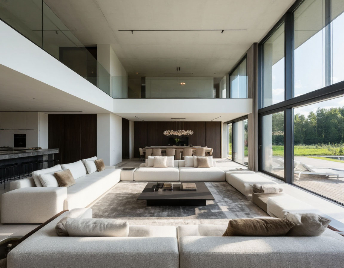 Стоимость элитного ремонта резиденции в Подмосковье