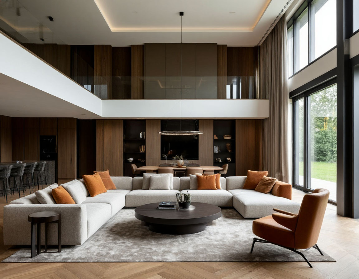 Люксовый коттедж под ключ, сколько стоит обустройство