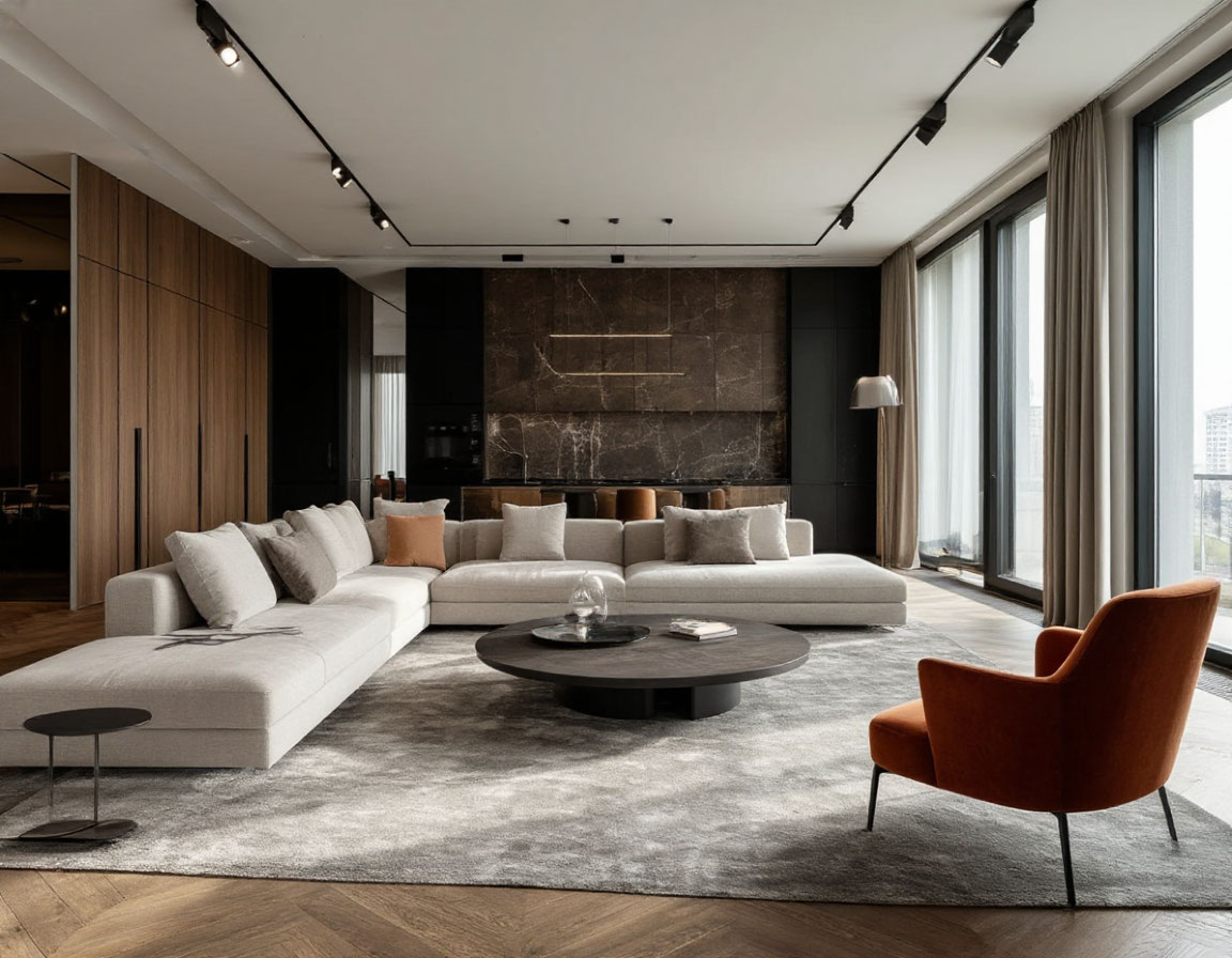 Фото шикарного лофта под ключ