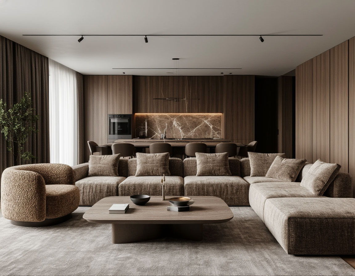 Элитные апартаменты с ремонтом под ключ по дизайн-проекту