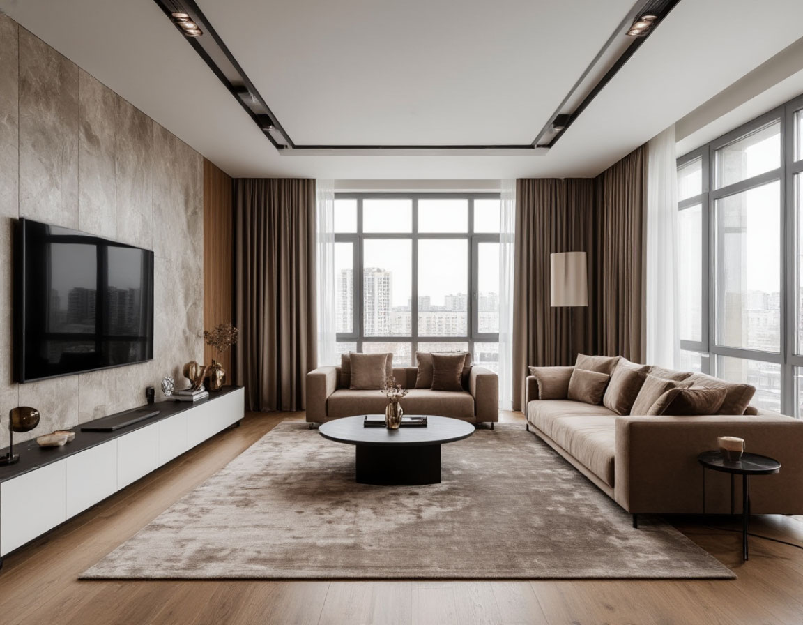 Премиальные апартаменты с дизайном под ключ