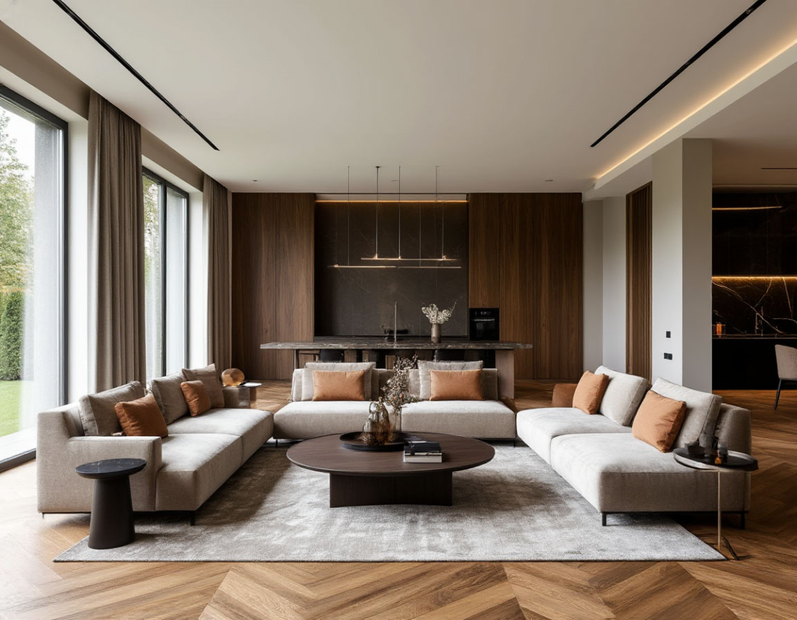 Картинка элитного ремонта коттеджей русскими без азиатцев